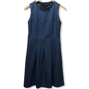 NWT Pendleton Pleated Sleeveless Wool Dress. Size 8P